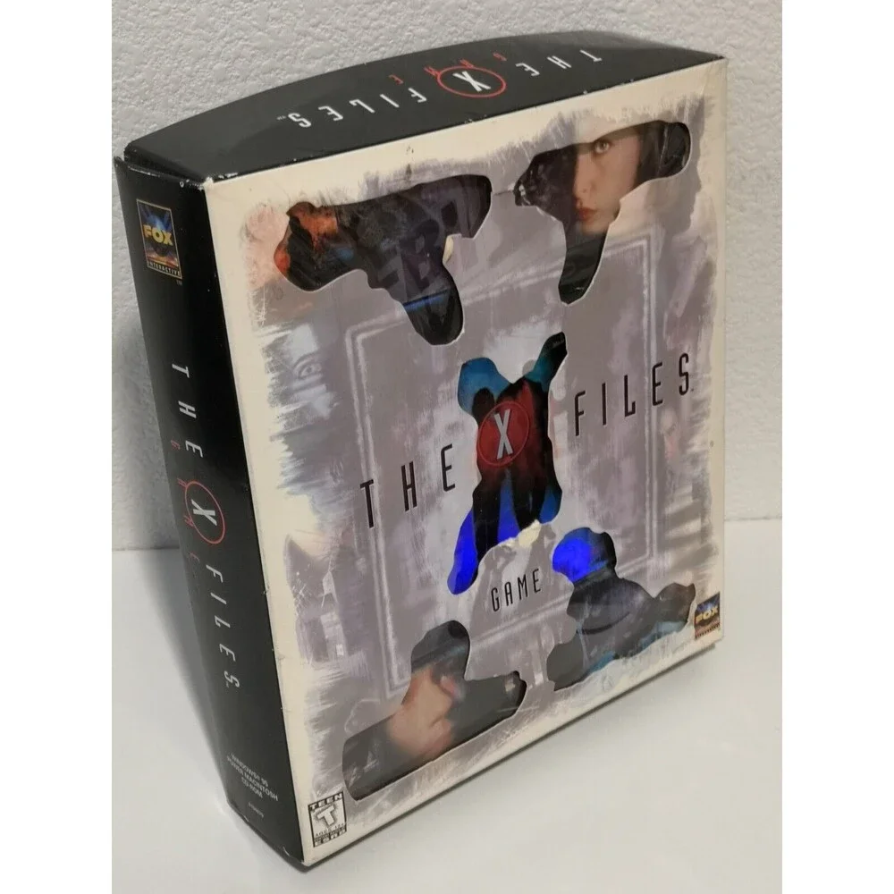 X-Files PC Game (Windows, 1998) 7-Disc Fox Interactive Big Box PC Game Complete